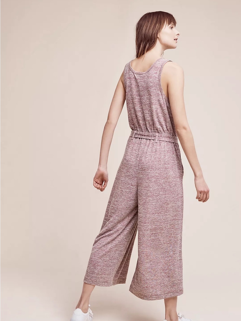 Anthropologie Saturday Sunday Saunter tie waist jumpsuit - Picture 2 of 8